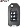 KEYDIY KD Universal Car Flip Remote Key Honda Style 3 Buttons B10-3