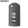 KEYDIY KD Universal Car Flip Remote Key Mazda Style 3 Buttons B14-3