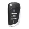 KEYDIY Universal Wireless Flip Remote Key PSA Style 3 Buttons NB11