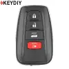 KeyDiy KD Universal Smart Remote Key 4 Button Toyota Type ZB36-4