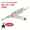 Original Lishi HU58 for BMW 2-in-1 Pick Decoder Twin Lifter Anti Glare