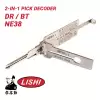 Original Lishi NE38 for Land Rover MG 2-in-1 Pick Decoder