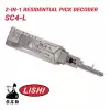 Original Lishi Schlage SC4-L 2-in-1 Residential Pick Decoder Anti Glare (Reverse Handing)