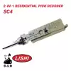 Original Lishi SC4 for Schlage Locks 6 Pin 2-in-1 Pick Decoder Anti Glare