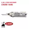 Original Lishi C9200 1646 1069L for National Compx Mailbox Locks 2-in-1 Pick Anti Glare