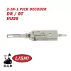 Original Lishi HU56 S60HF 2-Track for Volvo 2-in-1 Pick & Decoder Door Trunk Anti Glare