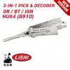 Original Lishi Hu64-8910 V.3 for Mercedes Benz 2-In-1 Pick & Decoder AG