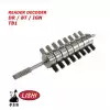 Original Lishi TB1 for Jaguar 8-CUT Tibbe Reader & Decoder