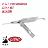 Original Lishi KIA3R KK3 for Kia 2-in-1 Pick & Decoder Door Trunk Anti Glare