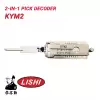 Original Lishi KYM2 for KYMCO Scooter 2-in-1 Pick Decoder Anti Glare