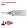Original Lishi M18 for Master Lock 2-in-1 Pick Decoder AG