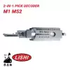 Original Lishi M1 / MS2 for Master Padlocks 2-in-1 Pick Anti Glare