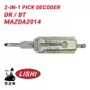 Original Lishi MAZDA 2014 2-In-1 Pick & Decoder Door Trunk