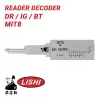 Original Lishi MIT8 For Mitsubishi Reader Decoder Ignition Door Trunk Anti Glare