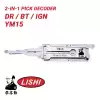 Original Lishi YM15 10-Cut for Mercedes Sprinter 2-in-1 Pick & Decoder Anti Glare