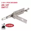 Original Lishi DAT17 10-Cut 4-Track for Subaru 2 in 1 Pick and Decoder High Security