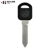 Mechanical Double-Sided Short 10-Cut Plastic Head Key For GM B89-P P1107