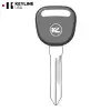 Mechanical Double-Sided Large 10-Cut Plastic Head Key For GM B91-P P1111-P