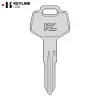 Mechanical Double-Sided Metal Head Key For Nissan DA25 X123