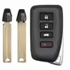 Smart Remote Key Shell for Lexus 4 Buttons with Insert Key