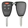 Remote Head Key Shell For Chrysler 5 Button Y160 Blade (Clip-on)