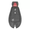 Remote Fobik Key Case For Chrysler Jeep Dodge SUV Type 4 Button