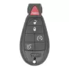 Remote Fobik Key Shell For Chrysler Jeep Dodge 5 Button With Remote Start