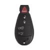 Remote Fobik Key Shell For Chrysler Jeep Dodge 5 Button SUV Type