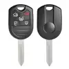 Remote Head Key Shell Clip-on Style With Standard Blade For Ford 5 Button