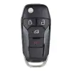 Flip Remote Key Shell for Ford 4 Button Sliding Door N5F-A08TAA
