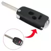 Flip Remote Shell for Honda Remote 3 Button Upgraded from Remote Head Key Shell Fit Honda Civic Pilot CRV