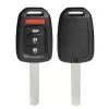 Remote Head Shell with blank key For Honda 4 Button (Clip-on)