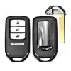 Smart Remote Key Shell For Honda  4 Button with Blade HON66