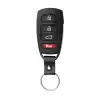 Remote Key Case Replacement for Hyundai Azera 4 Buttons With Strap