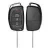 Flip Remote Shell For Hyundai Tucson TOY48 4 Button