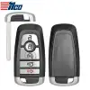 ILCO Smart Remote Key Shell for 2017-2021 Ford 5 Button SHELL-FORD-PRX5B3