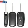 ILCO Flip Remote Key Shell for 2010-2019 GM 4 Button SHELL-GM-FLIP4B1