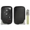 Smart Remote Key Shell For Lexus 4 Button LX40 With 40K Emergency Key