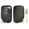 Smart Key Fob Shell For Lexus LX40 4 Button With 40K Double Sided Blade