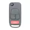 Flip Car Remote Shell For Mercedes Benz ML HU64 4 Button