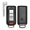 Remote Key Shell For Mitsubishi with 4 Button Blade MIT11R