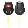 Remote Head Key Shell For Nissan 3 Button