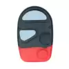 Rubber Remote Key Shell For Nissan 4 Button