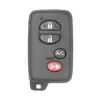 Smart Key Fob Cover For Toyota 4 Buttons With AC Buttond