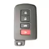 Car Remote Shell For Toyota Camry, Corolla 4 Button
