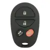 Keyless Entry Remote Key Shell for Toyota 4 Button Sedan for FCCID: GQ43VT20T