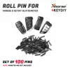 Roll Pin for Xhrose & Keydiy Flip Remotes – Set of 100 Pins