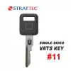 GM Single Sided VATS Key Strattec 595521 #11