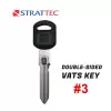 GM Double Sided Vats Key Strattec 596773 #3