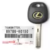Lexus Genuine Transponder Blank Key 89786-60150